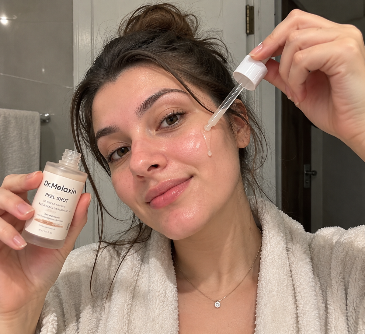 My skin feels so smooth
